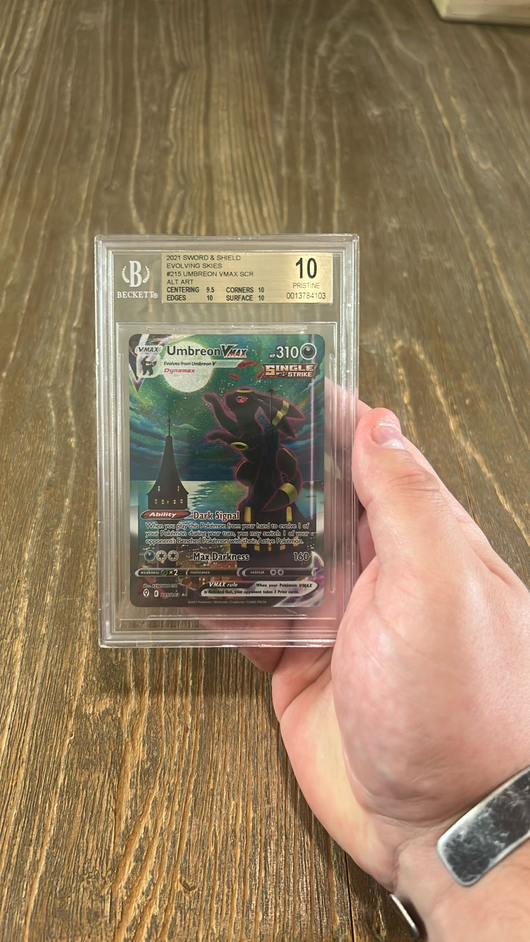 Pokemon Umbreon VMax Alt Art