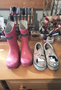 Vans cheap rain boots