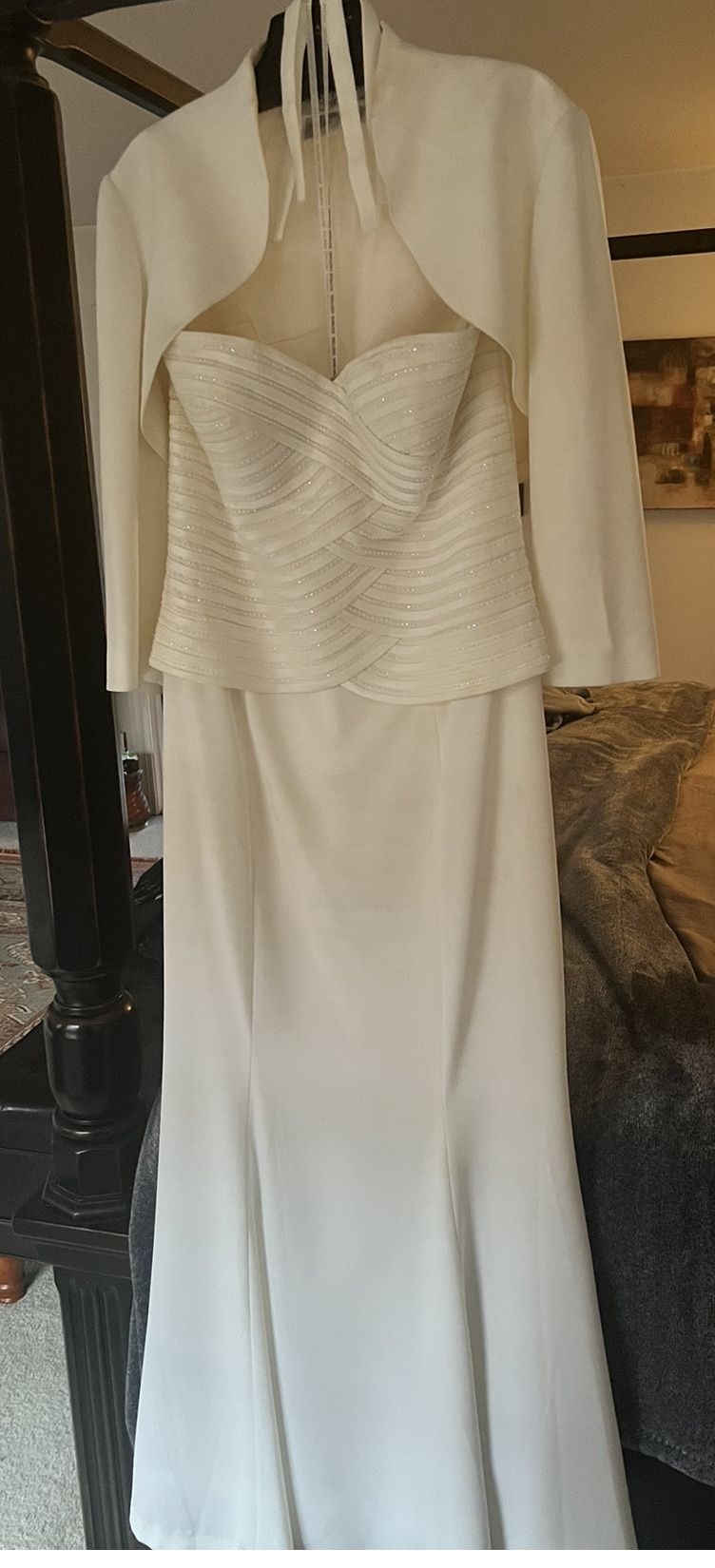 A REAL STEAL - $100- couture Trumpet Dress