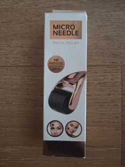 Micro Needle Facial Roller 540 Needles 0.25mm