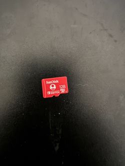 Nintendo Switch San Disk 128gb