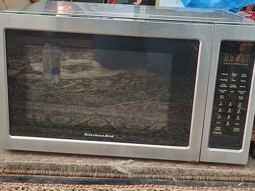 Countertop Kitchenaid Convection Microwave