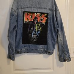 Vintage like KISS Denim jacket