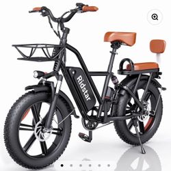 Ridstar® FM001 2-Seater Fat Tire Electric Bike