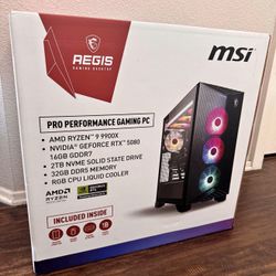 MSI Aegis Nvidia GPU 5080 32GB RAM 2TB SSD Desktop