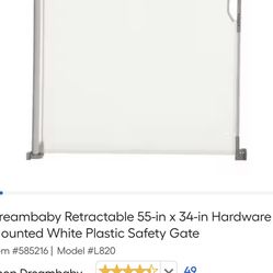 New Retractable Baby Gate