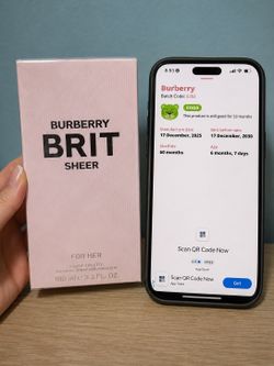 Burberry Brit Sheer for Her EDT 100ml