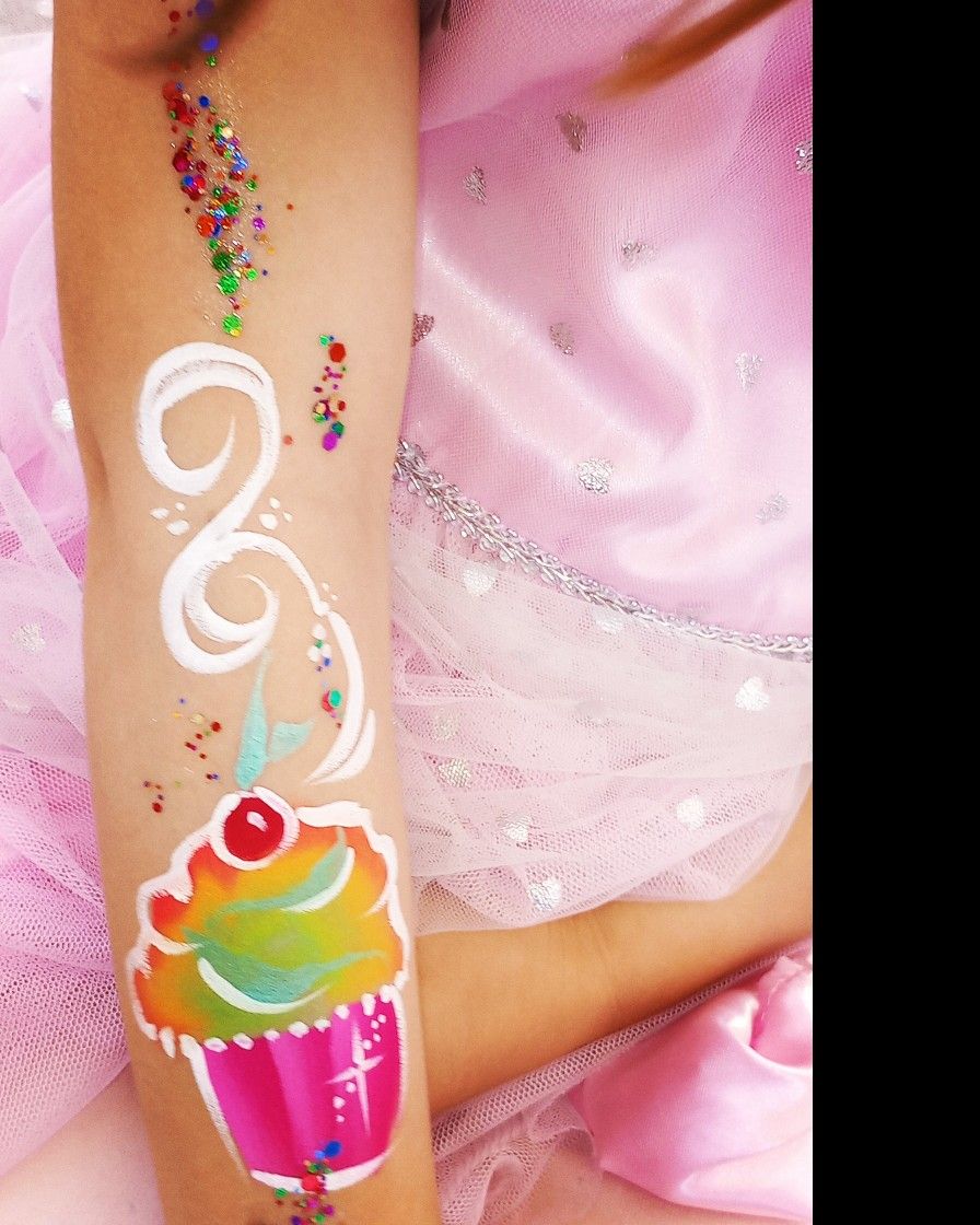 Facepainting Makeup Easy To Remove, Hipoallegyc