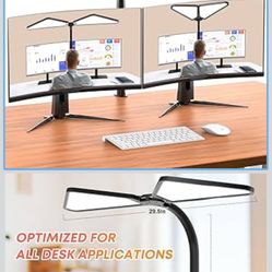 Supper Bright Clamp-On Gooseneck Desk Lamp LED 