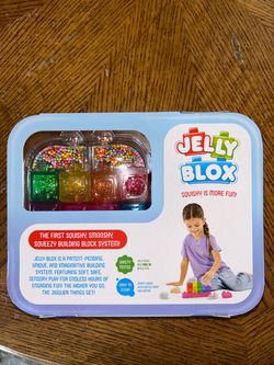 Jelly Blox Squishy Building Block Set