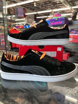 Puma Suede Blacklight Tiger