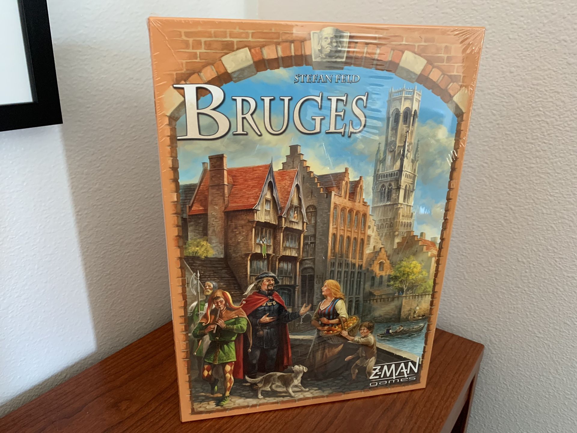 BRUGES Board Game (Z-Man Games) - Rare / Out of Print - BRAND NEW in SHRINK!