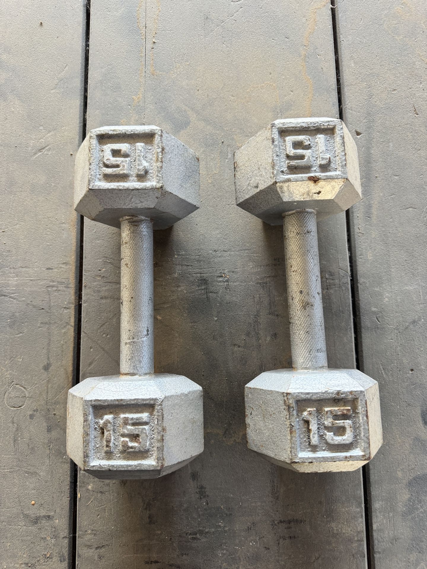 15 Lbs Dumbell Set