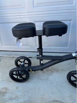 KNEE Scooter. Right Side Brake Handle. 350 lb. Weight Limit. New. -