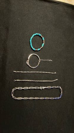 Men’s and women’s  bracelet and men’s neckle