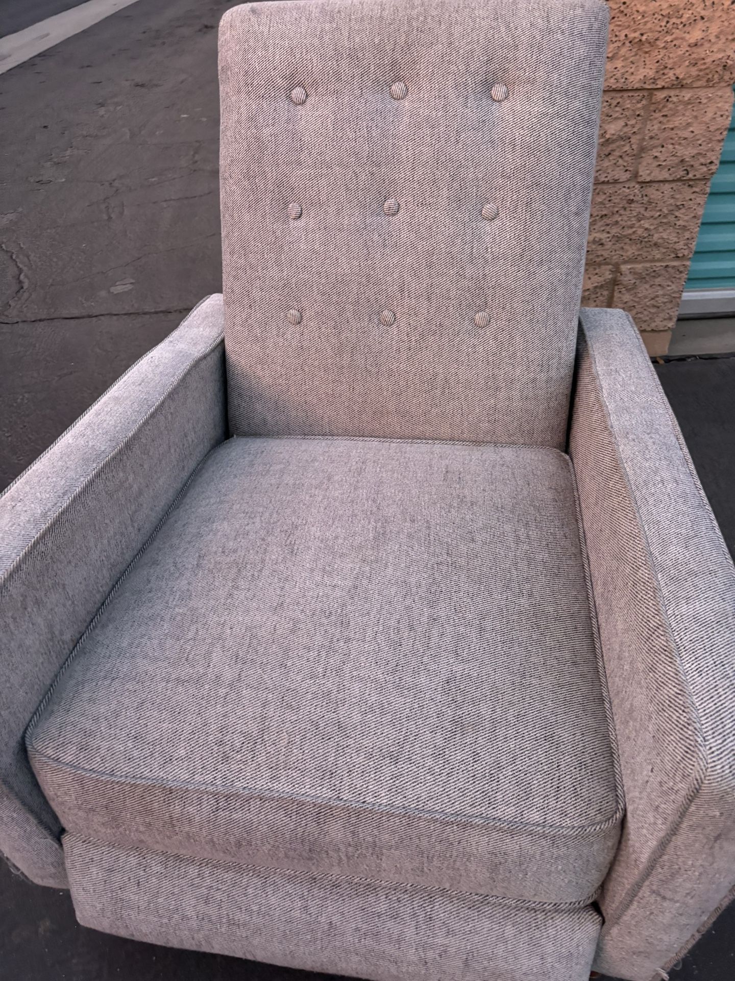 Pair Of Reclining Side Chairs