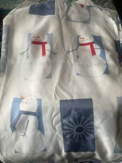 Snow Man Shower Curtains 