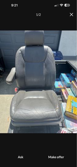 Toyota Sienna Driver Seat
