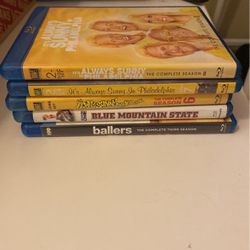 5 Blu Ray Movie Lot