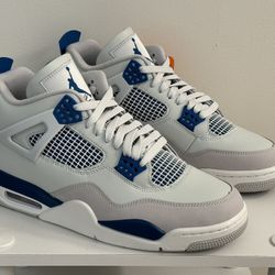 MEN AIR JORDAN 4 “MILITARY BLUE”