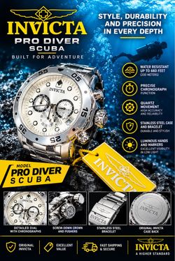 Invicta Pro Diver SCUBA men’s watch - Steel