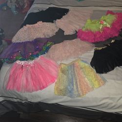 Tutus Girls Size Range Toddler- Small