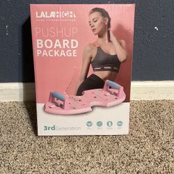 Push Up Board With Squat Bar And Bands