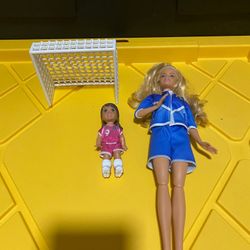 Barbie Soccer Dolls $15