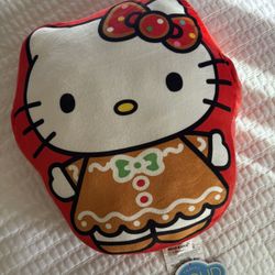 Hello Kitty Gingerbread Pillow