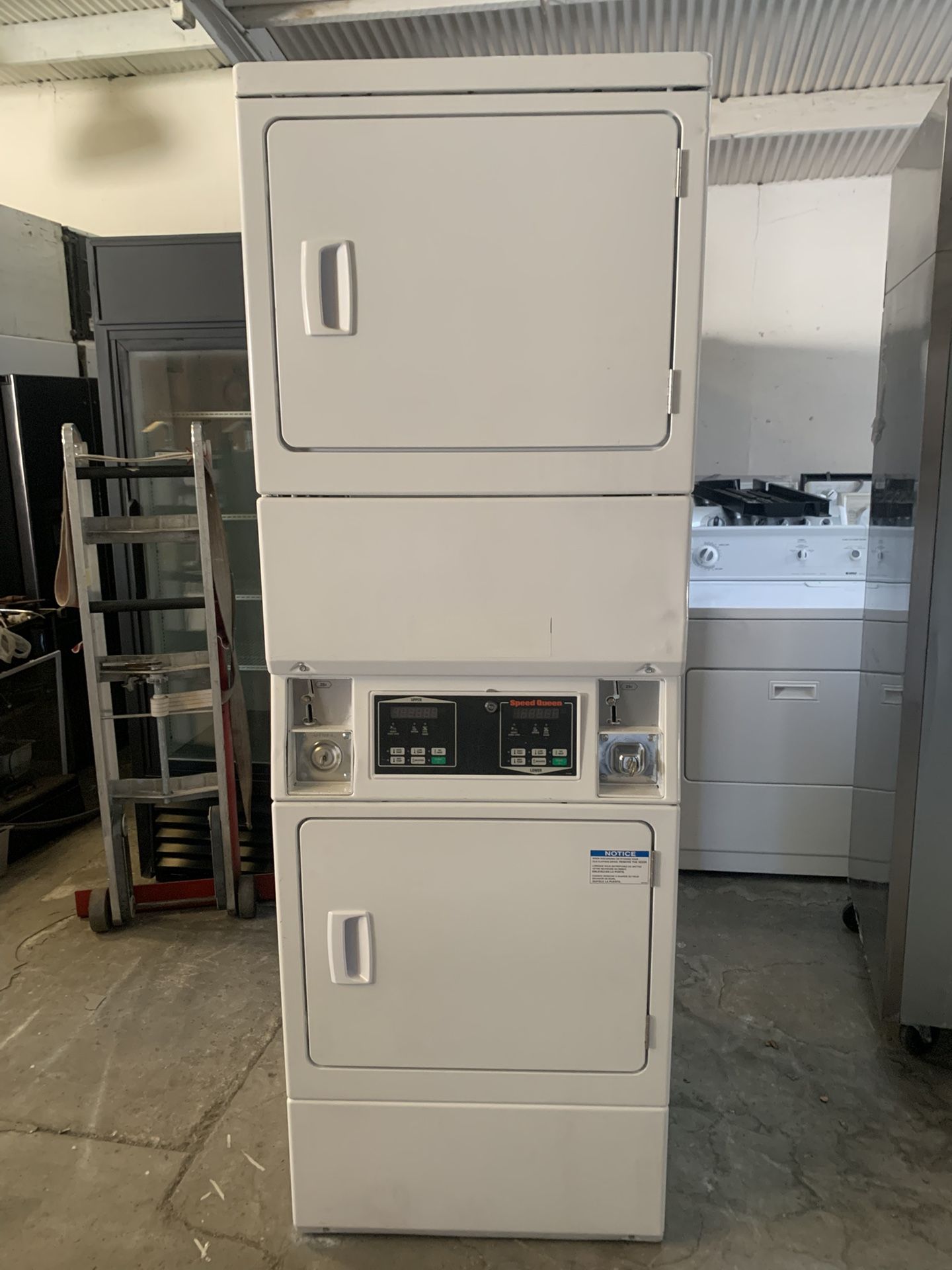 Stock Dryers Electric Commercial Speed Queen Good Condition 90 Days Warranty Secadoras Electricas Comercial Speed Queen Buenas Condiciones 90 Dias De