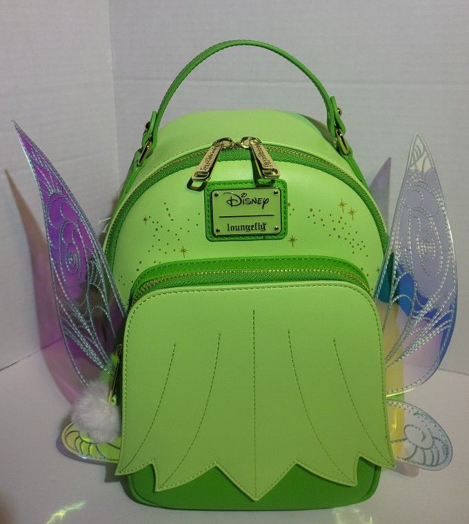 Loungefly Tinkerbell Wings Backpack Exclusive Nwt
