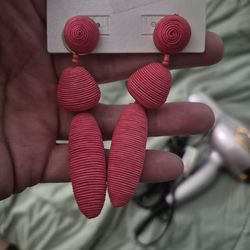 Bauble Bar Pink Earrings