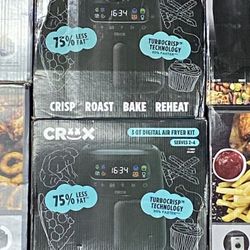 CRUX - 3-q. Digital Air Fryer with TurboCrisp
