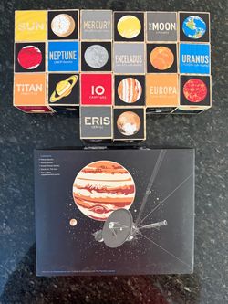 Wooden Planetary Blocks by Chop Shop are a set of 20 educational toy blocks created in partnership with The Planetary Society.What is Included20 Block