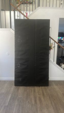 Black electric floating bed frame for free
