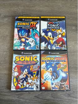 Sonic Nintendo GameCube Games Bundle