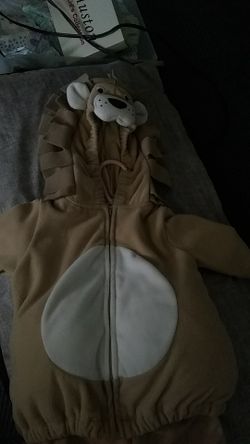 Carter's Lion Halloween costume