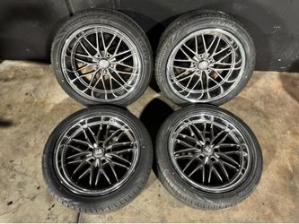 🔥 20x8.5 20x10 US MAGS Santa Cruz Gunmetal Polished Lip Staggered 5x5 5x127 C10 OBS Finance Available