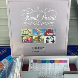Trivial Pursuit  The 1980,s Master Game