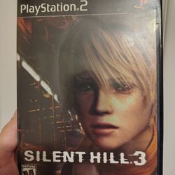 Silent Hill 3 Ps2 ps2 