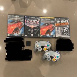 Nintendo GameCube Games Controllers 