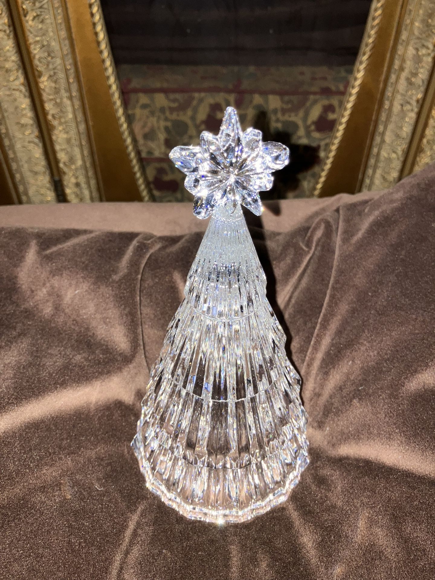 Vintage Mikasa Starshine Crystal Christmas Tree