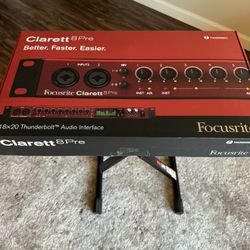 Focusrite Clarett 8 Pre Digital Audio Interface 
