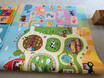 BABY CARE Premium Baby Play Mats – Reversible