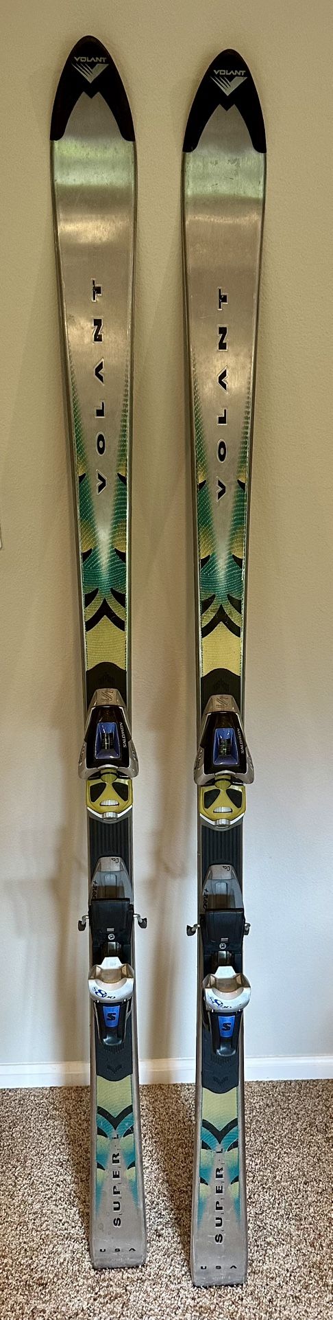 Volant Super Carve I 168 Skis With Bindings