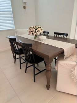 Brand New Farmhouse Style Dining Table