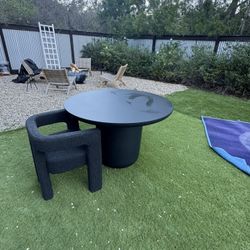 CB2 Table And 4chairs (inside Dining Table)