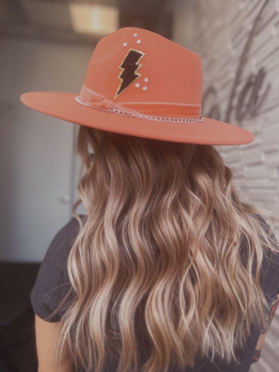 Pink Fedora/cowgirl Hat 