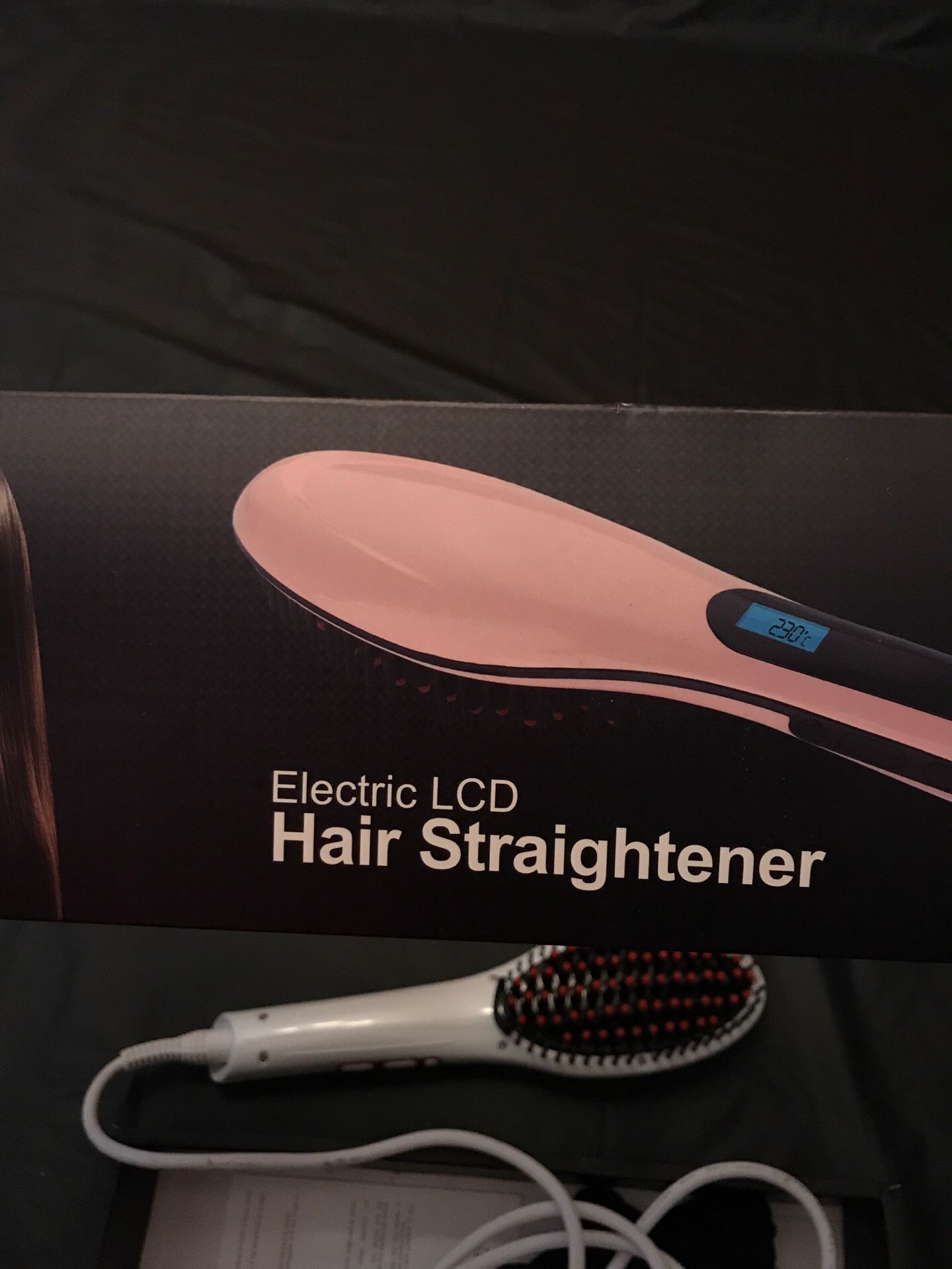 Electric LCD Hair Straightener