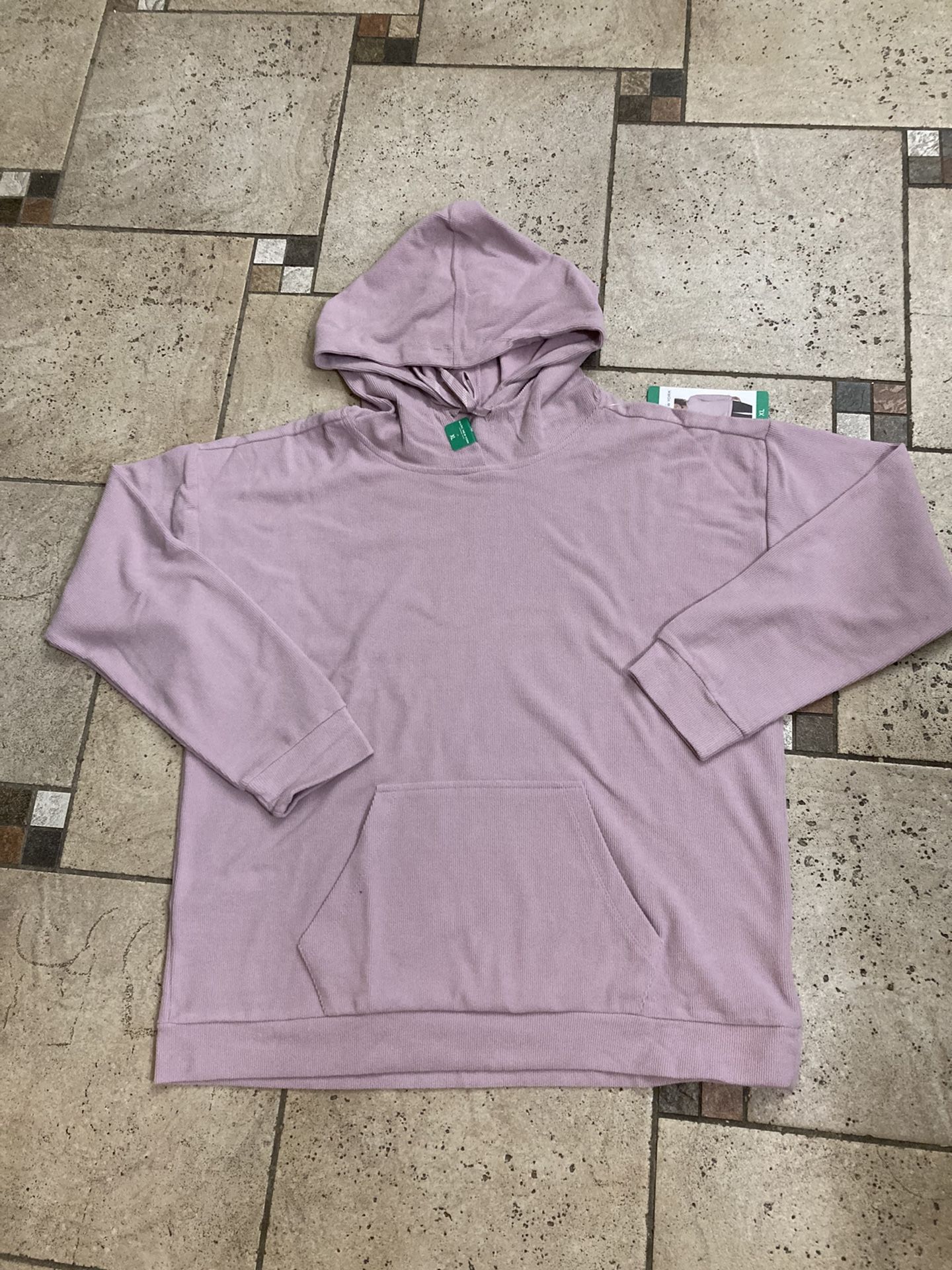 NWT Marc New York Ladies Hoodie Sweatshirt Pink size XL